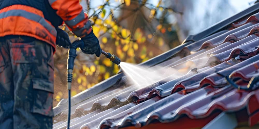 Roof Pressure Cleaning